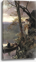 Постер Семирадский Генрих Сцена из римской жизни. 1883