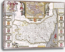 Постер Спид Джон Suffolk and the situation of Ipswich, 1611-12
