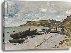 Постер Моне Клод (Claude Monet) Sainte-Adresse, 1867