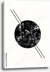 Постер Абстрактная геометрическая композиция 3