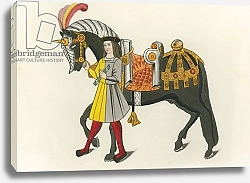 Постер Шоу Анри (акв) Horse and Attendant, 1511