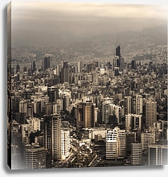 Постер Вид на деловой город, Ливан