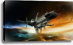 Постер Космический корабль 3