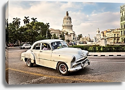 Постер Cuba, La Habana, Capitolio, Paseo de Martí (Prado)