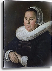 Постер Халс Франс Портрет женщины средних лет