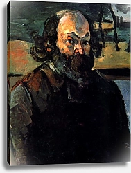 Постер Сезанн Поль (Paul Cezanne) Автопортрет 15