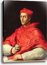 Постер Рафаэль (Raphael Santi) Portrait of Cardinal Dovizzi de Bibbiena