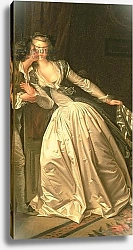Постер Фрагонар Жан The Stolen Kiss, c.1788 2