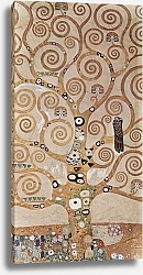Постер Климт Густав (Gustav Klimt) Картон для фриза во дворце Стокле (Брюссель). Фрагмент декора 2