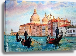 Постер Венеция, акварель