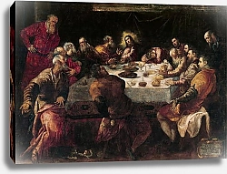 Постер Тинторетто Джакопо The Last Supper 4