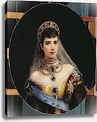 Постер Маковский Константин Portrait of Empress Maria Fyodorovna Dagmar of Denmark