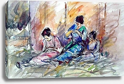Постер Арнауд Марсель Сидящие женщины