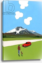Постер Хируёки Исутзу (совр) Holidays drive