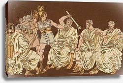 Постер Пинелли Бартоломео The Gauls and the Senators
