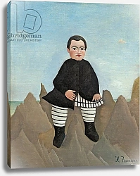 Постер Руссо Анри (Henri Rousseau) Boy on the Rocks, 1895-97