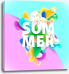 Постер Яркое солнечное лето