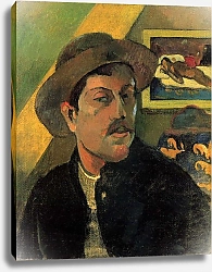 Постер Гоген Поль (Paul Gauguin) Автопортрет 31