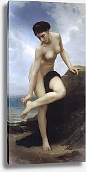 Постер Бугеро Вильям (Adolphe-William Bouguereau) Купальщица