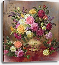 Постер Уильямс Альберт (совр) Roses from a Victorian Garden