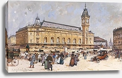 Постер Гальен-Лалу Эжен Gare de Lyon