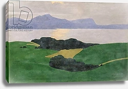 Постер Валлоттон Феликс The Saleve and the Lake, 1900
