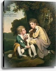 Постер Райт Джозеф Thomas and Joseph Pickford as Children, c.1777-9