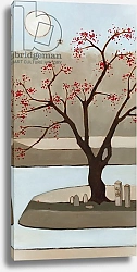 Постер Мур Меган (совр) Cherry Tree, Winter, 2013,