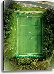 Постер Футбольное поле