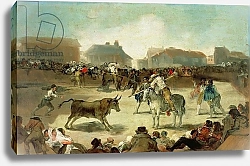 Постер Гойя Франсиско (Francisco de Goya) A Village Bullfight