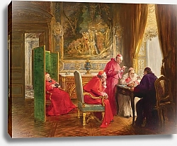Постер Бриспо Анри Cardinals Playing Chess