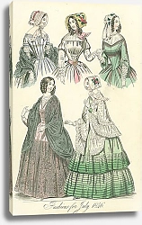 Постер Fashions for July 1846 №3