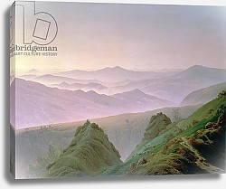 Постер Фридрих Каспар (Caspar David Friedrich) Morning in the Mountains