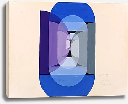 Постер Шиллингер Иосиф Blue Gray Violet Wheel