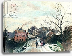 Постер Писсарро Камиль (Camille Pissarro) Fox hill, Upper Norwood, 1870