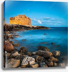 Постер Кипр, замок Пафос