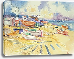 Постер Ллойд Элизабет (совр) Fishing Boat Beach