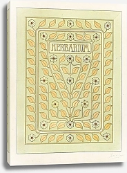 Постер Граак Джули Ontwerp voor een omslag voor een herbarium