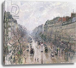 Постер Писсарро Камиль (Camille Pissarro) Le Boulevard Montmartre