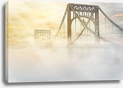 Постер Мост в тумане