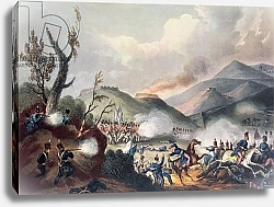 Постер Хит Уильям (грав, бат) Battle of Busaco, 27th September, 1810, engraved by Thomas Sutherland