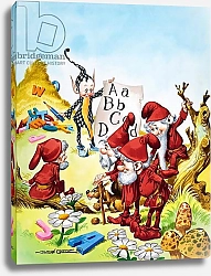 Постер Ортиз Хосе (дет) Alphabet