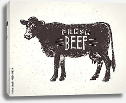 Постер Свежая говядина