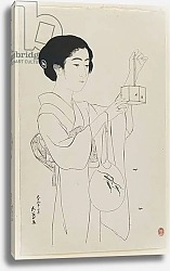 Постер Хасигути Гоё Woman Holding a Firefly Cage, Taisho era, July 1920