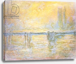 Постер Моне Клод (Claude Monet) Charing Cross Bridge, Fog; Charing Cross Bridge, Brouillard, 1902