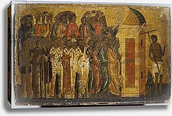 Постер Icon of The Just entering Paradise, early 16th century