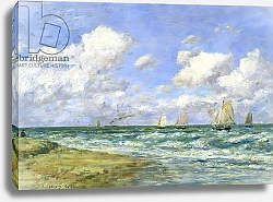 Постер Буден Эжен (Eugene Boudin) Marine scene, 1894