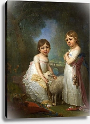 Постер Боровиковский Владимир Дети с барашком. 1790