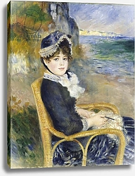 Постер Ренуар Пьер (Pierre-Auguste Renoir) By the Seashore, 1883