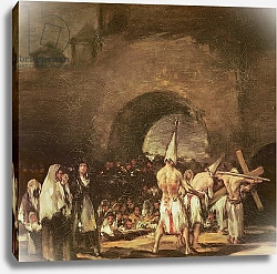 Постер Гойя Франсиско (Francisco de Goya) Procession of the Penitents